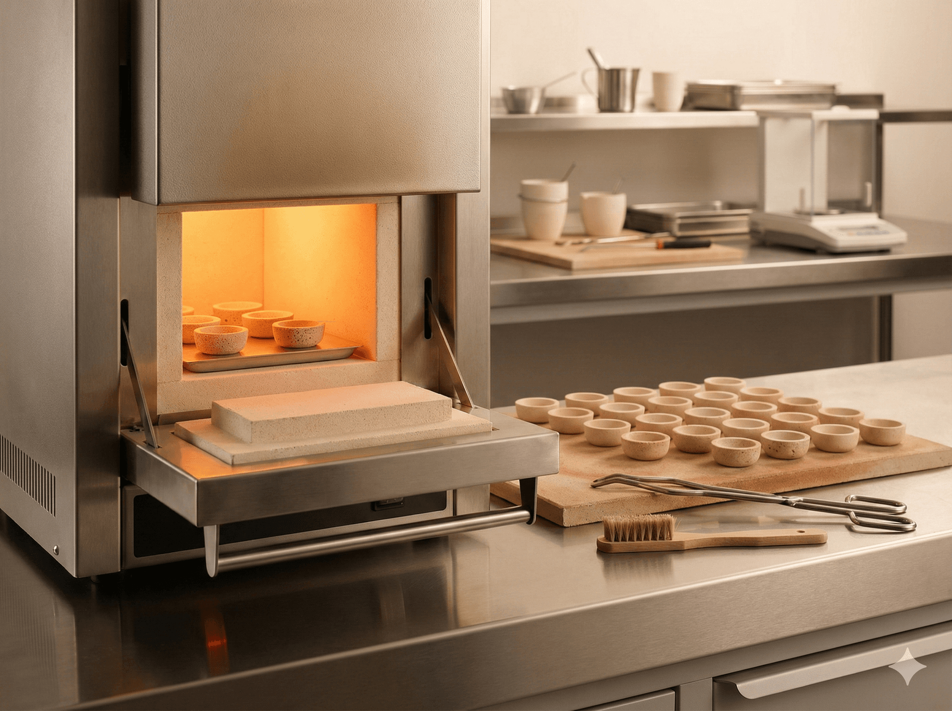 Fire assay cupellation furnace used for referee-grade precious metal purity testing